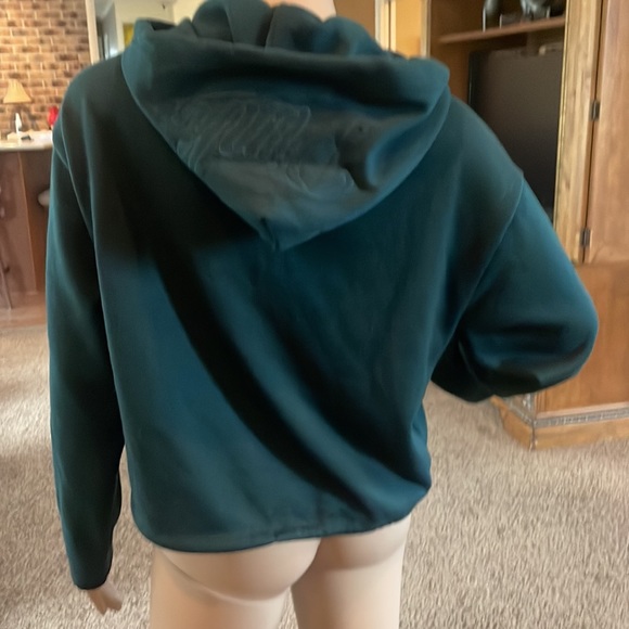 Green “Pink” cinch sweatshirt size small - Picture 3 of 4